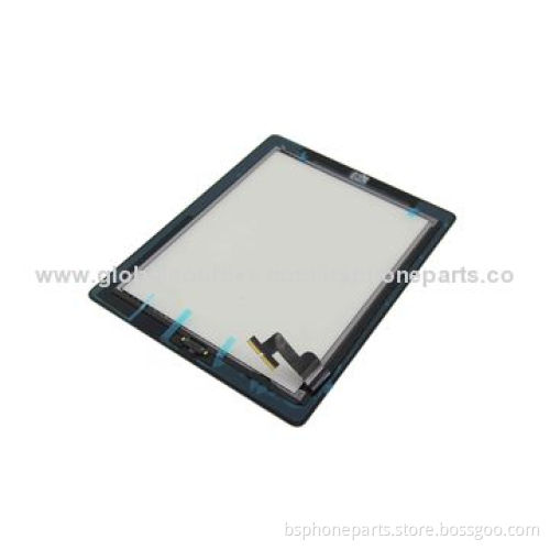 Mini Touch Digitizer Screen, Complete + IC Flex Chip + Home Button Flex for iPad 2